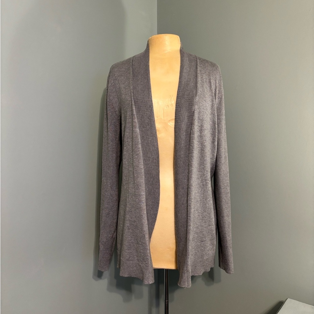 Grey Cardigan Sweater